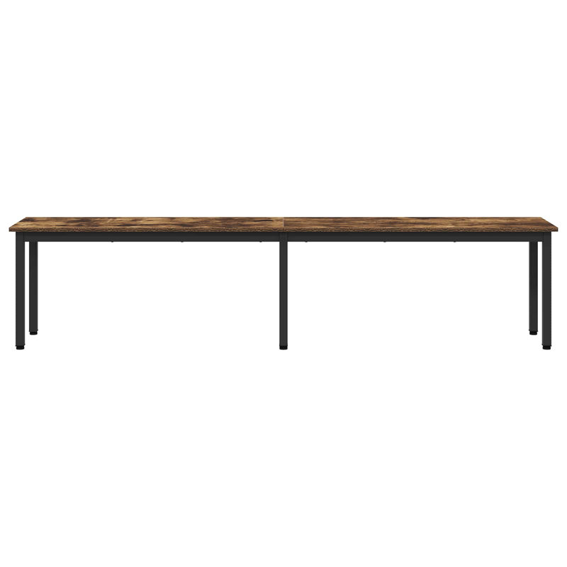  Bench Engineered Wood Dining Seating Furniture Modern Living Room Home
