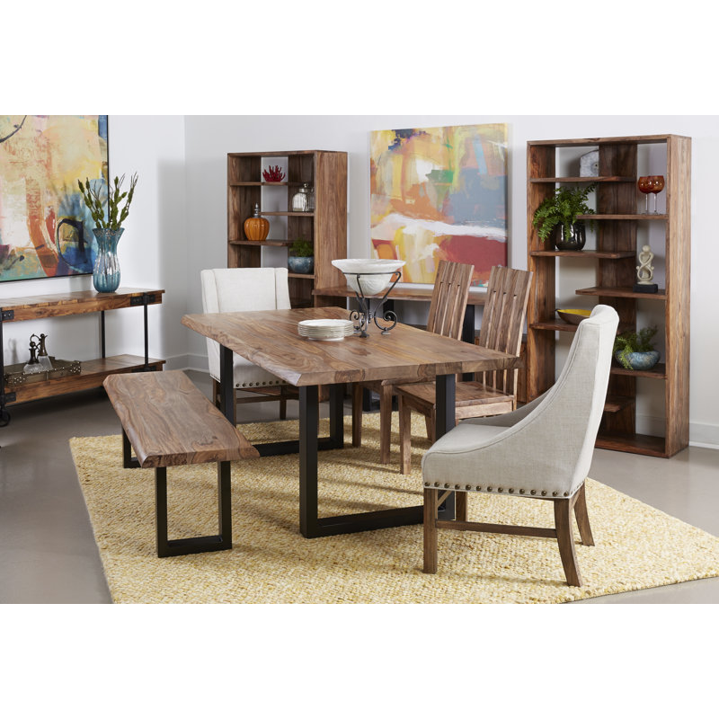 Table de salle à manger à double caisson Arminta