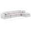 Canapé modulaire en similicuir 5 pièces Itala-94482411