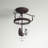 Husman Glass Semi Flush Mount-16518413-16518408