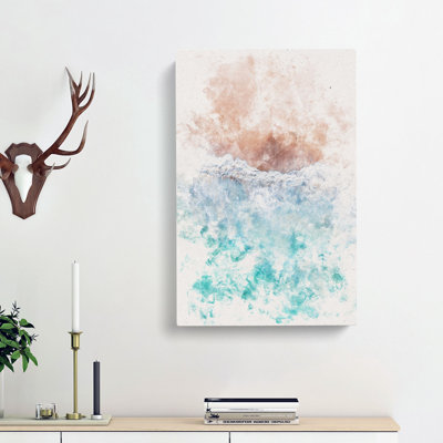 Sandy Beach - Wrapped Canvas