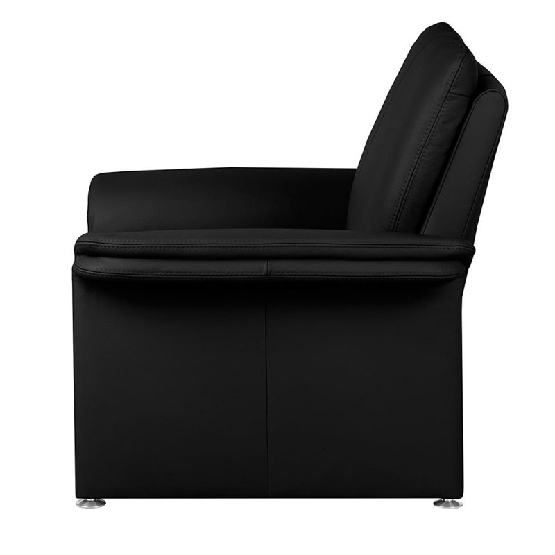 Edelwald Upholstered Armchair, Black