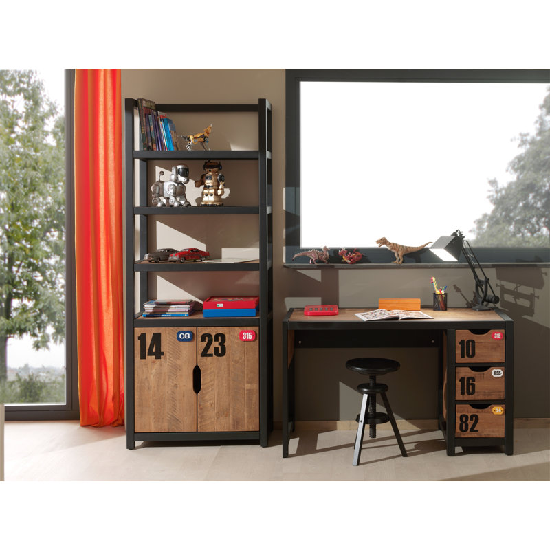 Alex 2 Piece Writing Desk Office Set
