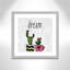«Cacti A», art encadré-47835041-47835034