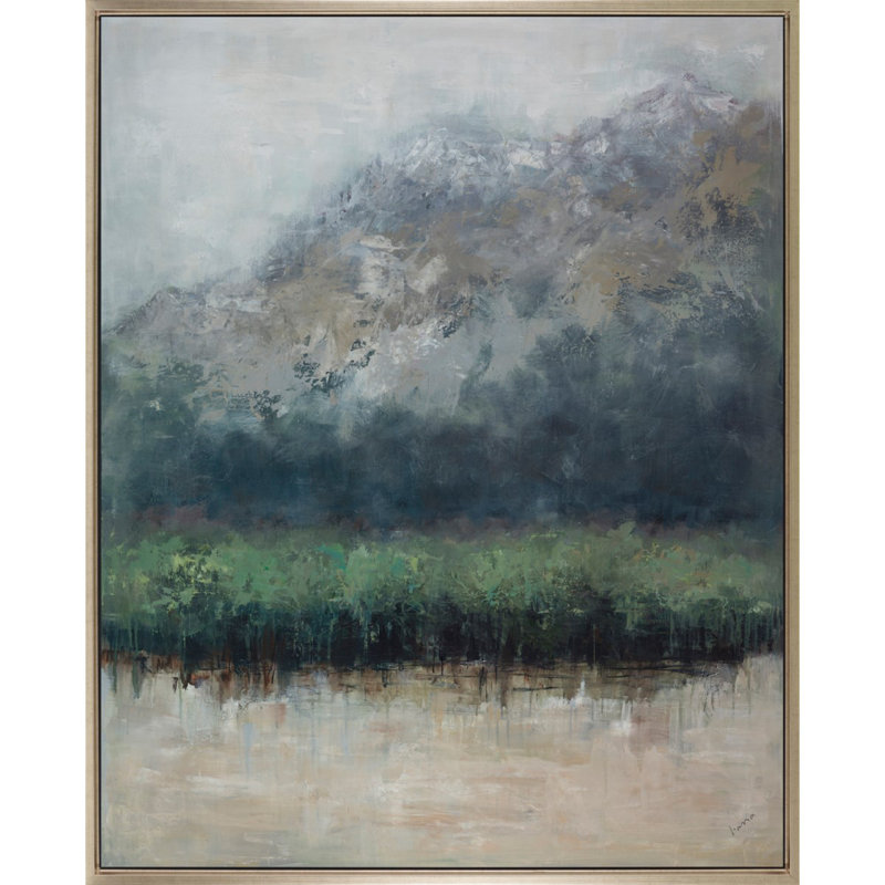 Fortezza Print, Laguna Silver Framed