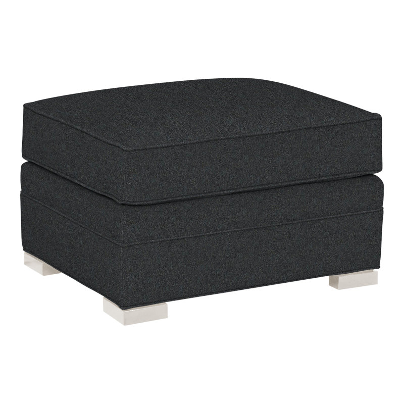Davidson 28" Ottoman, Casa Blanca, Ian Lagoon