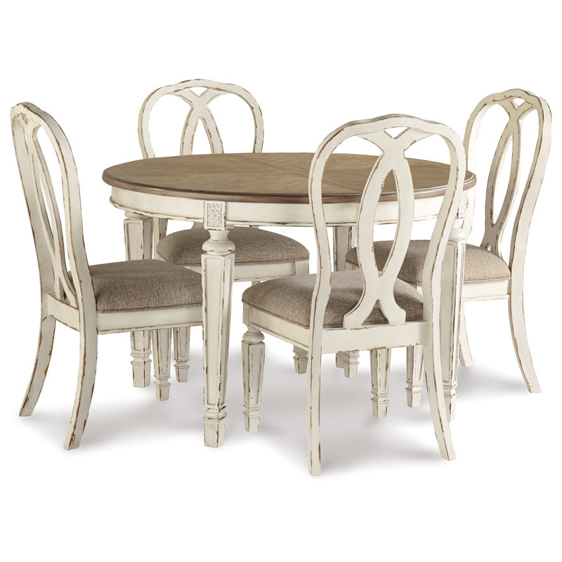 Realyn Dining Table and Chairs, 4