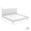 Structure de lit plateforme Greylynn en bois avec tête de lit tapissier-1754833304-1754833305