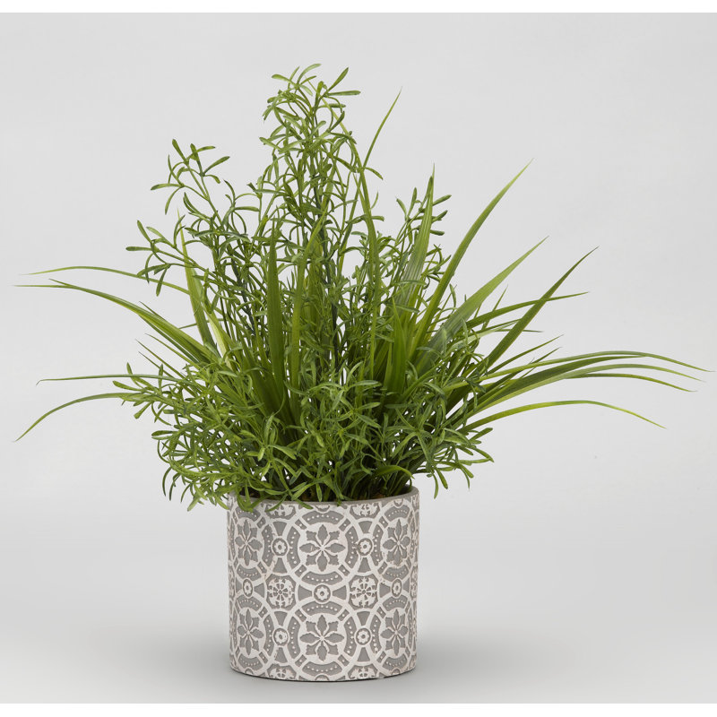 17'' Faux Plant in Planter