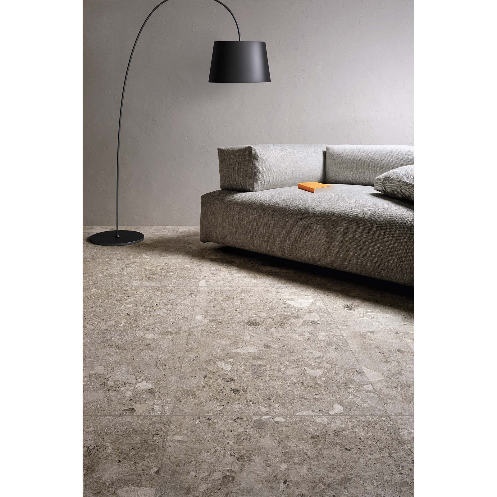 Frammenta 24" x 24" Porcelain Stone Look Tile, Beige