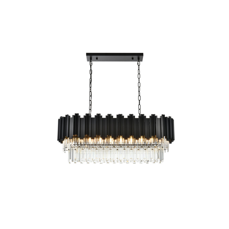 Lustre 36 po Lenora, Noir, noir, noir, noir
