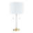 Shibata 26'' Alabaster Table Lamp with USB