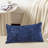 Crushed Velvet Lumbar Pillow Cover-2033480103
