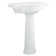 American Standard Retrospect 19.75'' White Ceramic U-Shaped Bathroom Sink with Overflow