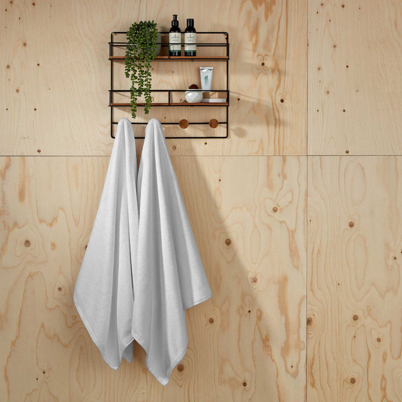 Brixton Bath Towel, White