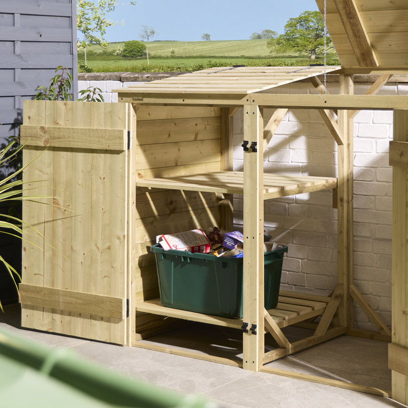 Wooden Bin Store