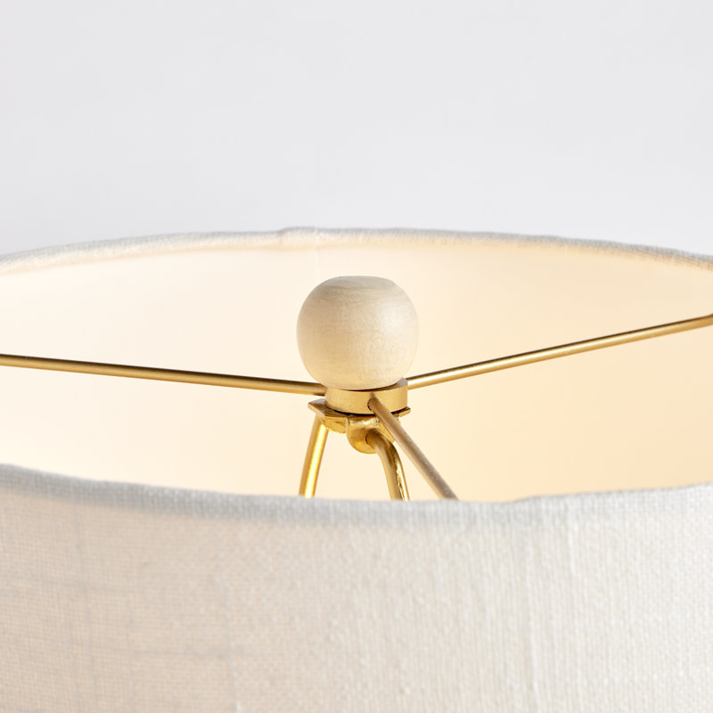 Lampe de table en rotin Peterson