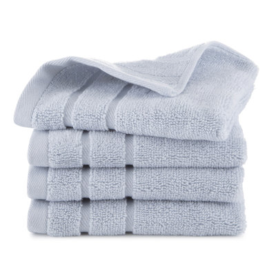 Clean Design Home 100% Cotton Anti-Allergen Washcloth Set