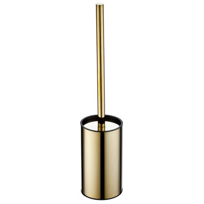 Porte-brosse de toilette en métal 15,15 po