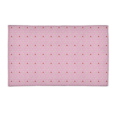 Chenille Geometric Indoor Rug