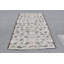 Tapis turc bohémien beige rétro: décor organique fait à la main pour le couloir et la maison brun / beige