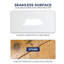 Bureau debout électrique complet, bureau à hauteur ajustable 48 po x 24 po, bureaux assis-debout, blanc