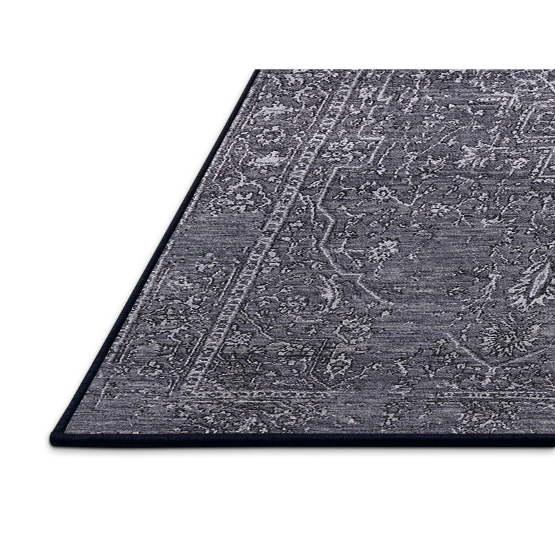 Tapis oriental gris Sheilah, Rectangle 5 pi x 7 pi