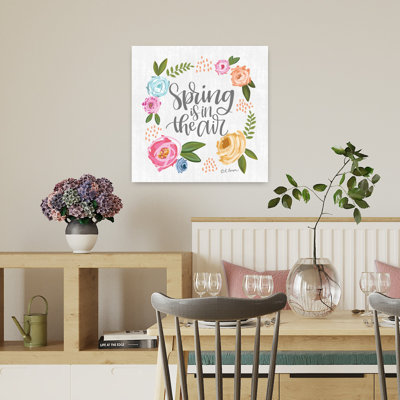 Spring Is In The Air Contemporary Spring Flower Art