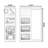 Rectangle Solid Wood Full Length Mirror-1174710760