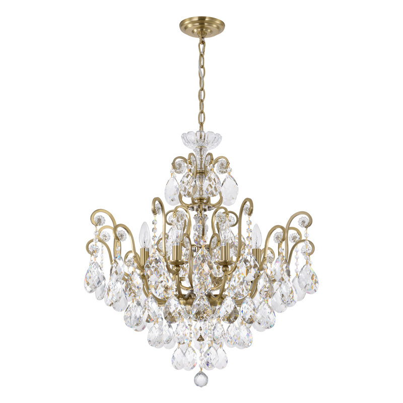Lustre en cristal 8 lumières Traditional