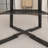 47" Extendable Round Table with Storage – Walnut Finish, Metal Frame, Seats 4-8