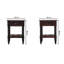 45cm W Solid Wood Bedside Table