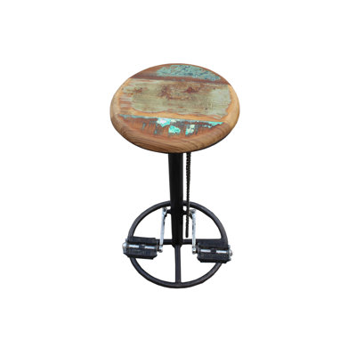 Sebeka Counter Stool with Metal Frame