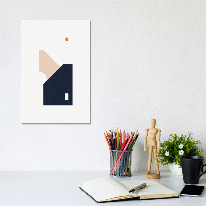 Sahar by LEEMO - Wrapped Canvas Painting, 20.32 cm H x 30.48 cm W