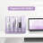 Metal Desk File Organizers With 5 Vertical Compartments For Office, Home-436029278