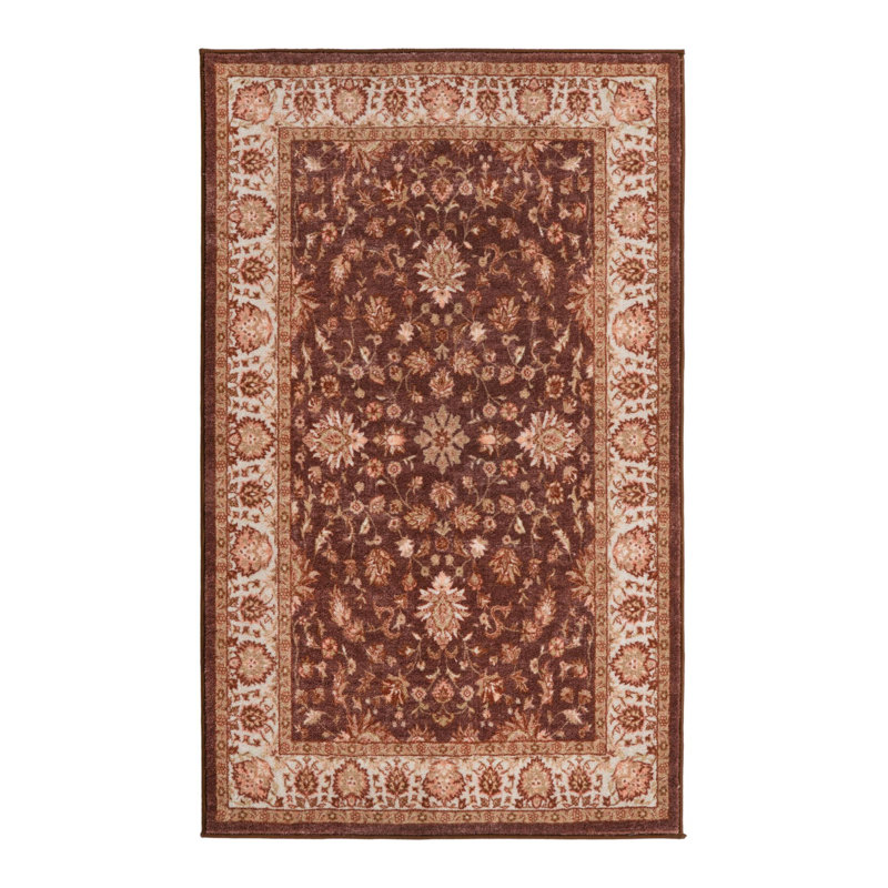 Oriental Indoor Rug, Rectangle 3'3" x 5'3"