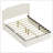 Klinton Queen Upholstered Wingback Bed-644077043