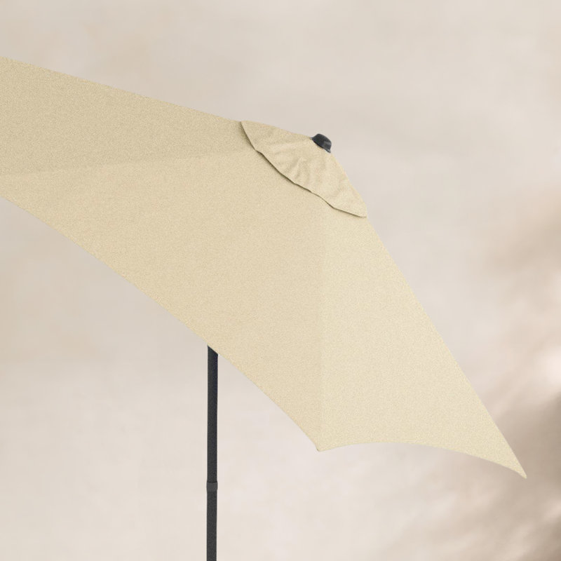 Parasol de marché 7,5 pi Toscana, Beige antique ‑ polyester