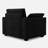 Manuel Corduroy Spacious Comfortable Single Armchair-1685690146