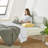 Upholstered Metal Platform Bed-484488248-474383148