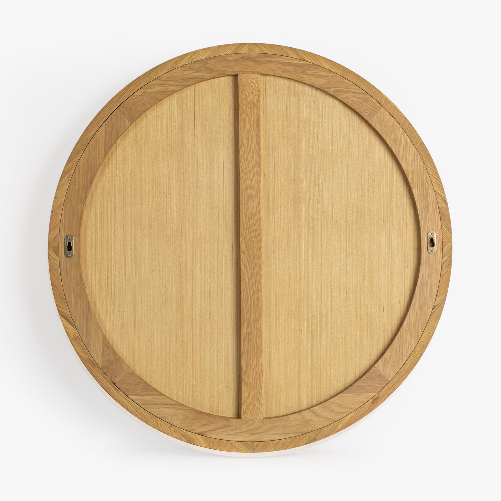 Scotty 30" Oak Accent Mirror, Natural