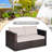 Millee 59'' Wide Wicker Loveseat with Cushions-50727973