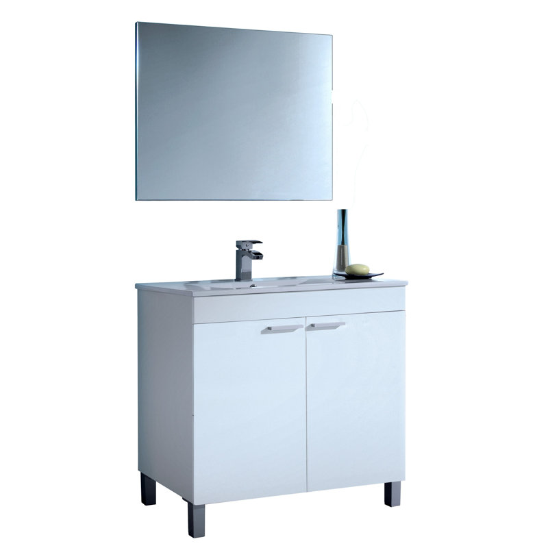 Divyesh 80 mm Single Double Bathroom Vanity Base