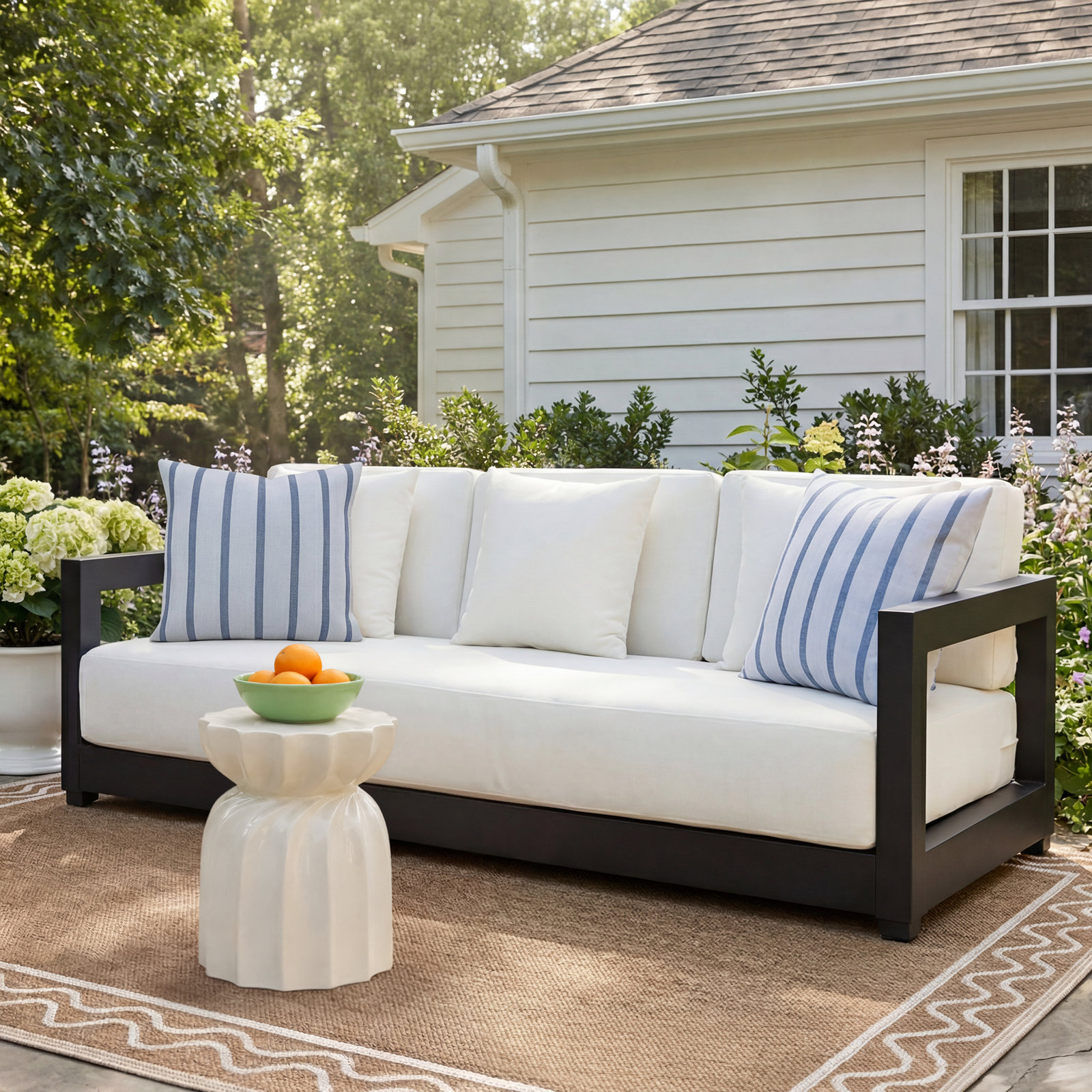 Melrose 77" Patio Sofa