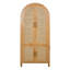 Armoire de rangement autoportante en rotin-130624106