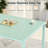 Rectangular 6 - Person 59.3" L Outdoor Restaurant Dining Set-2078297074