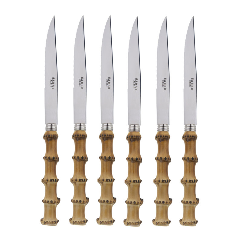 Panda 6 - Piece Stainless Steel Steak Knife Set