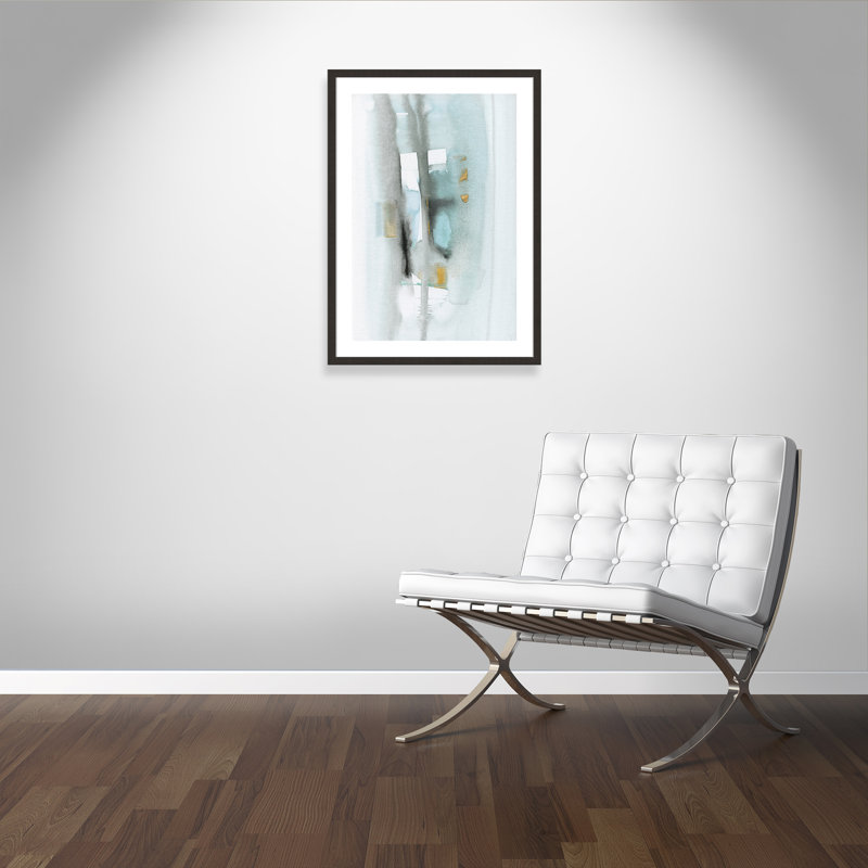 Amalfi - peinture encadrée, Cadre espresso foncé, H 36 po x l 26 po x P 2 po