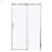 Shower Door 48" W X 76"H Single Sliding Bypass Shower Enclosure-111670933