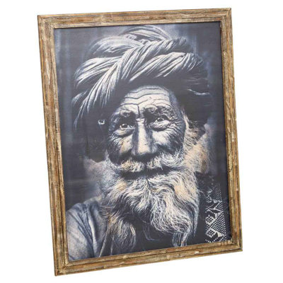 Single Picture Frame Print on Wood